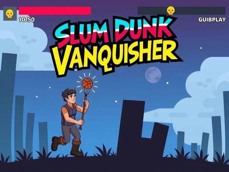 Intense Street Basketball Action in Slum Dunk Vanquisher Slum Dunk Vanquisher Gameplay